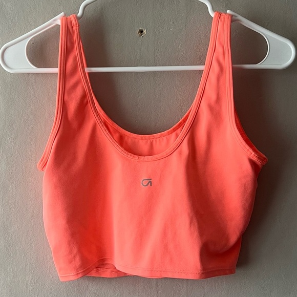 GapFit Coral Eclipse Cropped Brami Size Small - Picture 3 of 6